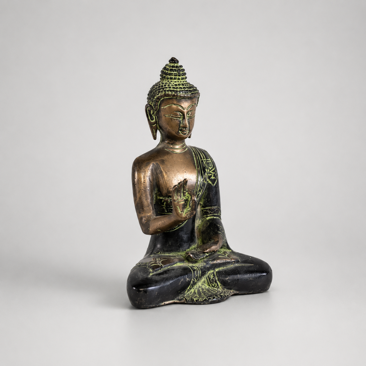 BUDA SENTADO DE BRONCE