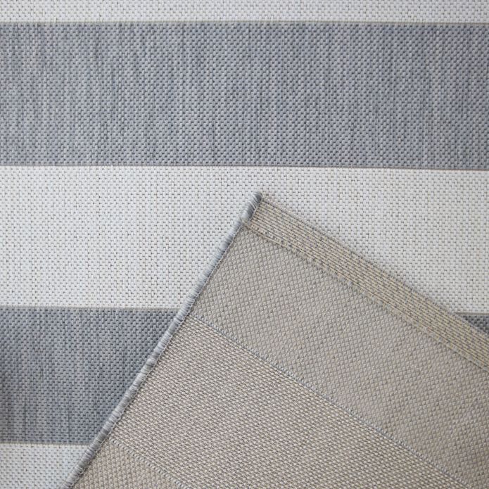 TAPETE LINEAS GRIS CHICO