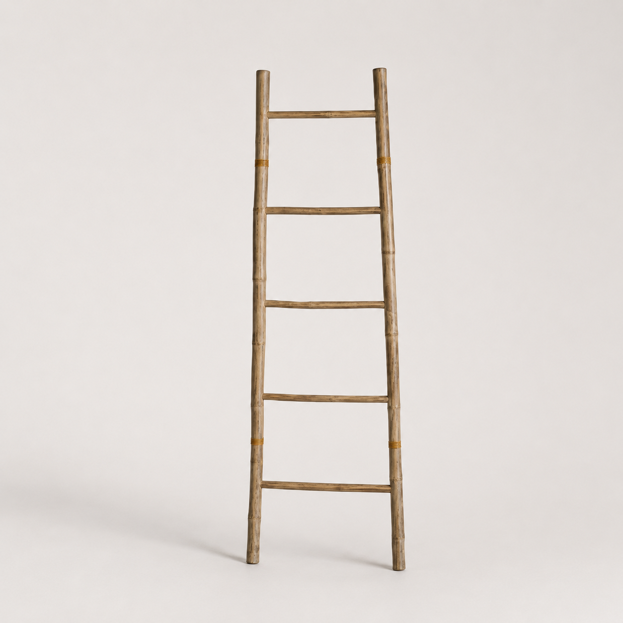 ESCALERA BAMBU CLARA