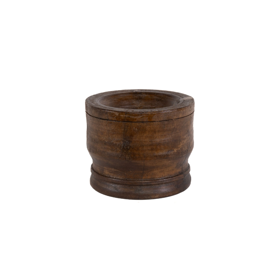 MORTERO PEQUEÑO DE MADERA