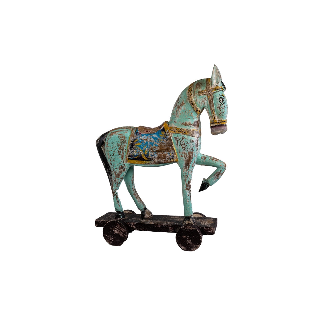 CABALLO CON RUEDAS MENTA