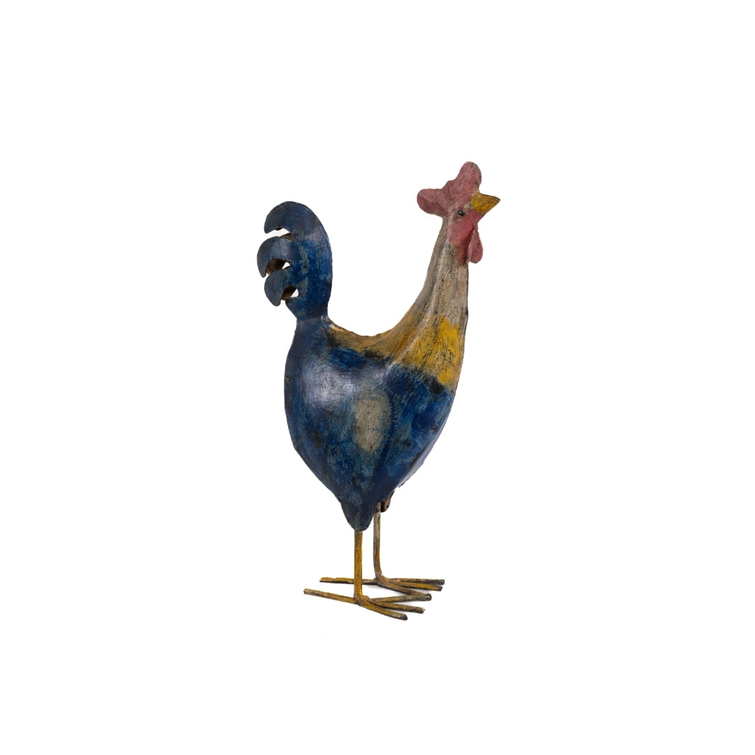 GALLO METAL PINTADO