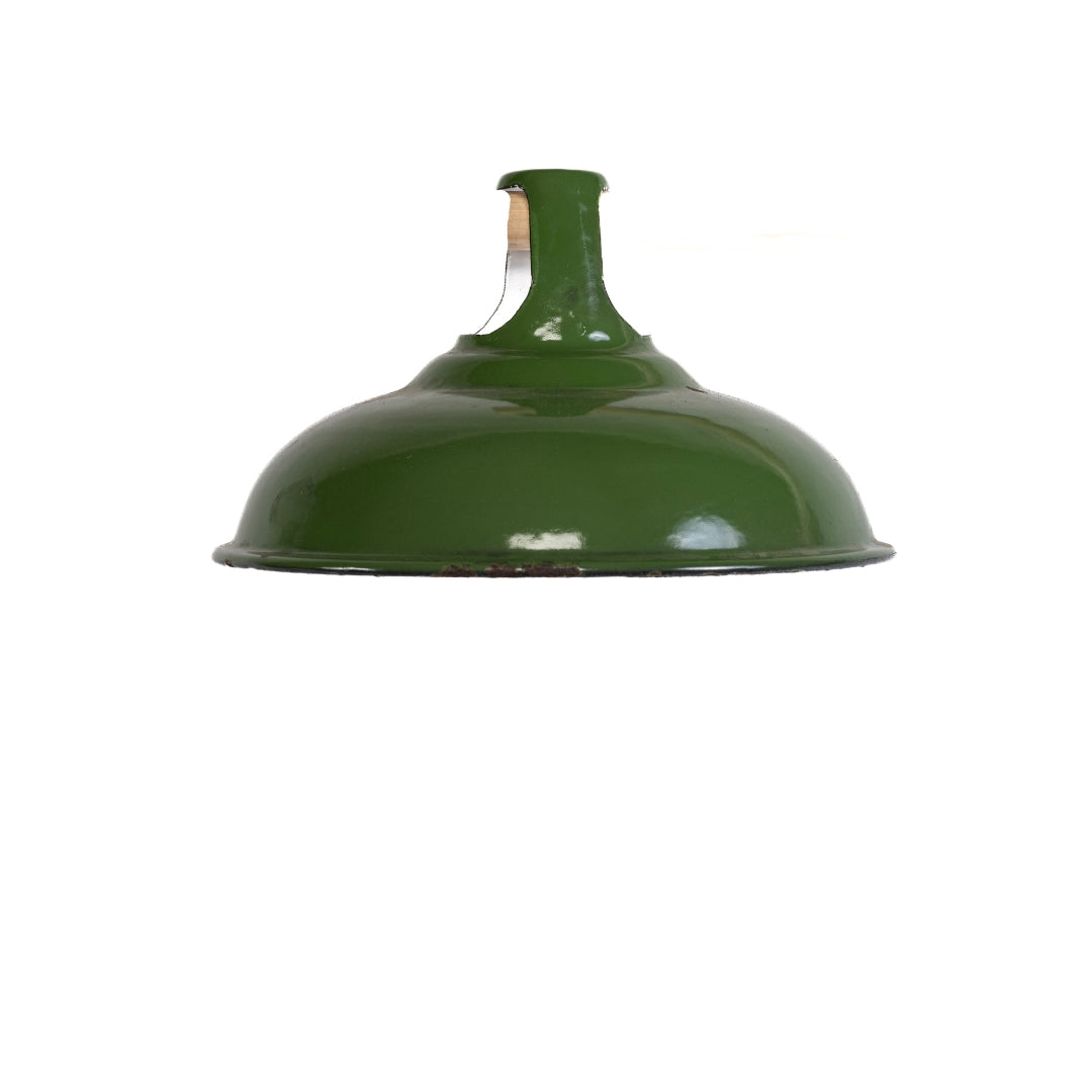 LAMPARA COLGANTE METAL VERDE