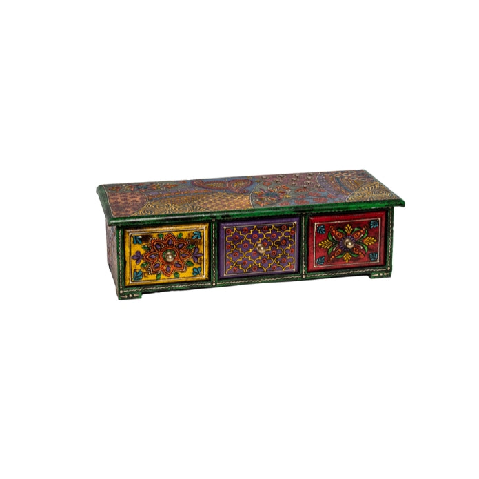 CAJA 3 CAJONES COLORES