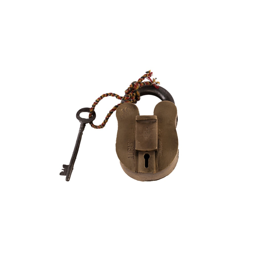CANDADO BRONCE CON LLAVE