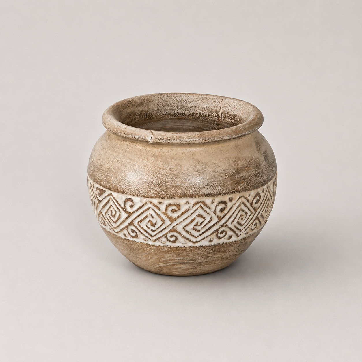 OLLA DE MADERA DE MANGO