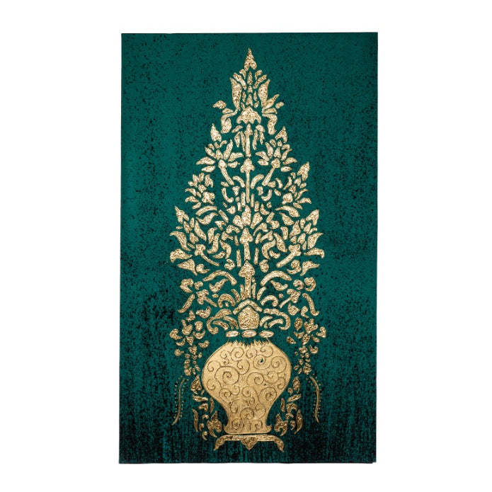 CUADRO MACETA ALTA VERDE