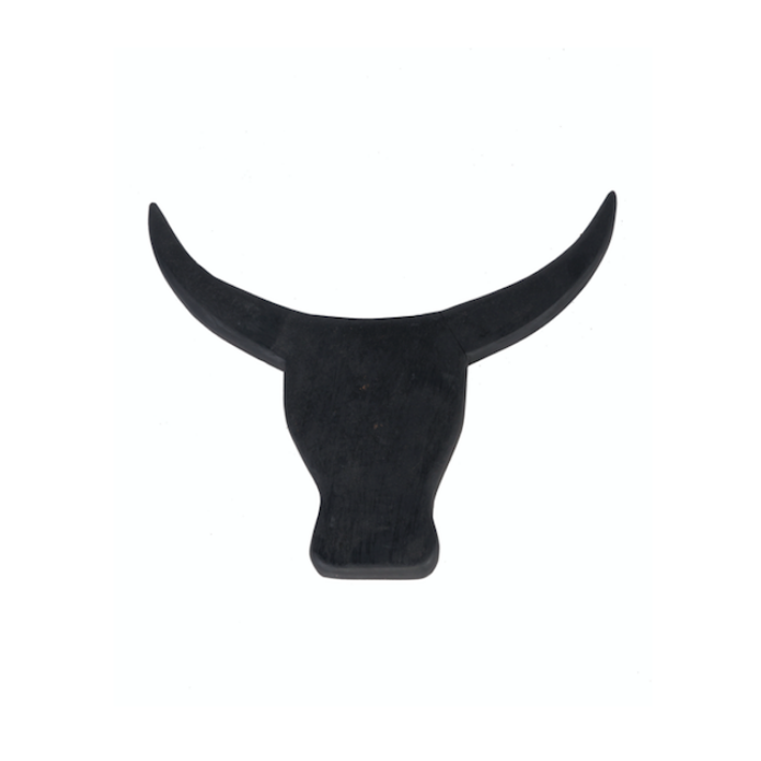 CABEZA BUFALO MADERA