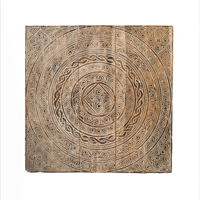 RETABLO CUADRADO CON CIRCULO