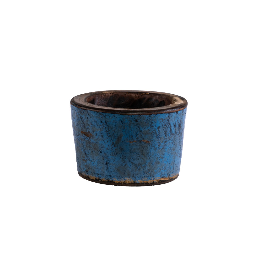 MACETA PEQUEÑA AZUL