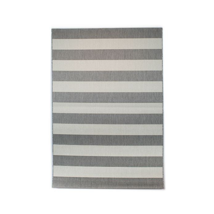 TAPETE LINEAS GRIS CHICO