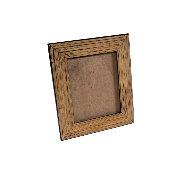 PORTA RETRATO MADERA CON RESINA