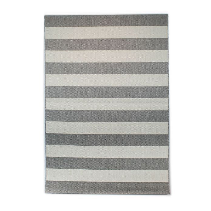 TAPETE LINEAS GRIS GRANDE