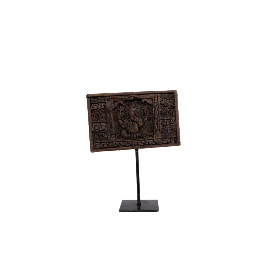 ESCULTURA RETABLO PEQUEÑO CON BASE