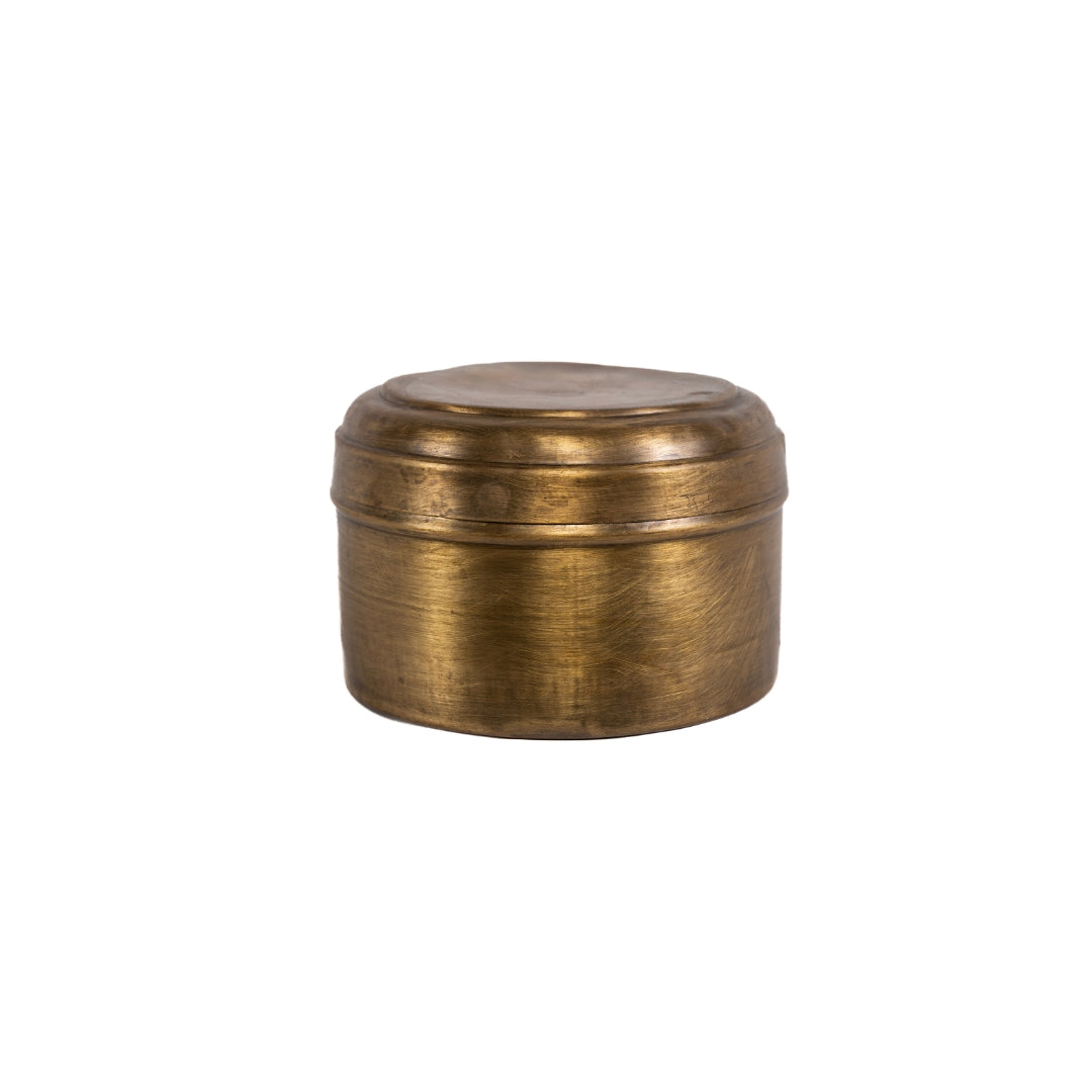 CAJITA CON TAPA DE BRONCE