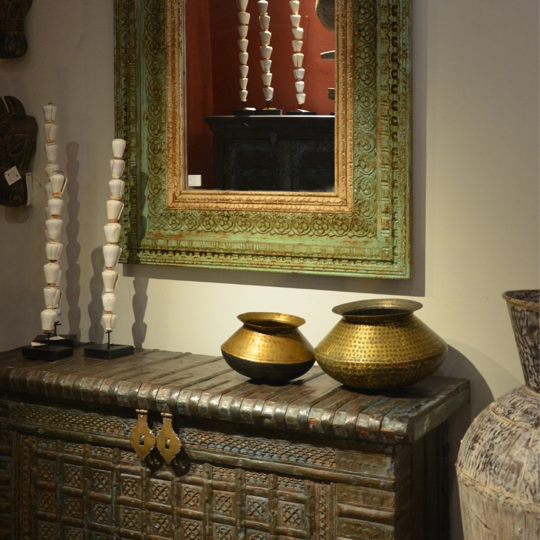 OLLA DE BRONCE HINDU