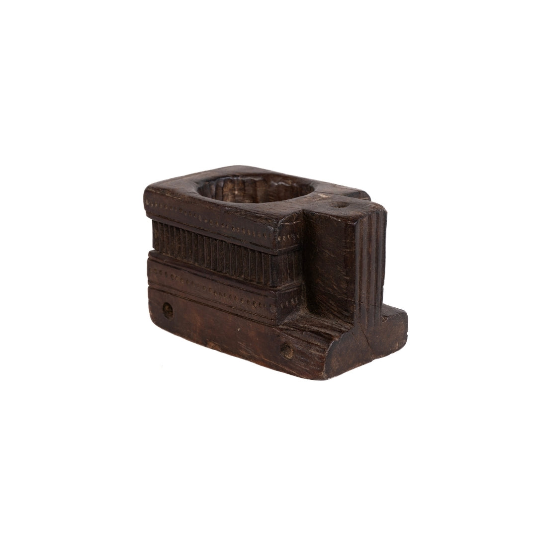 CANDELABRO IRREGULAR MADERA