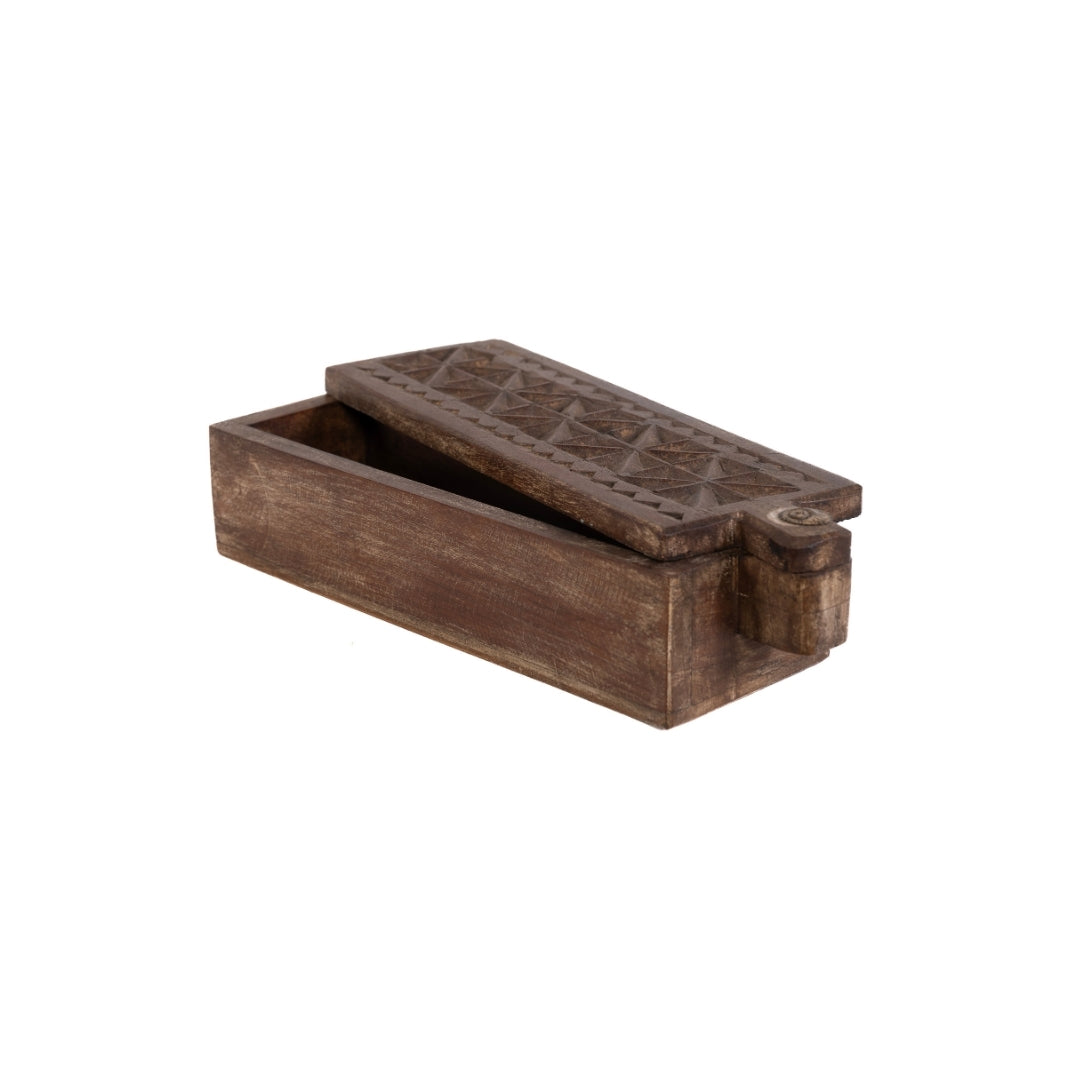 CAJA CON TAPA TALLADA