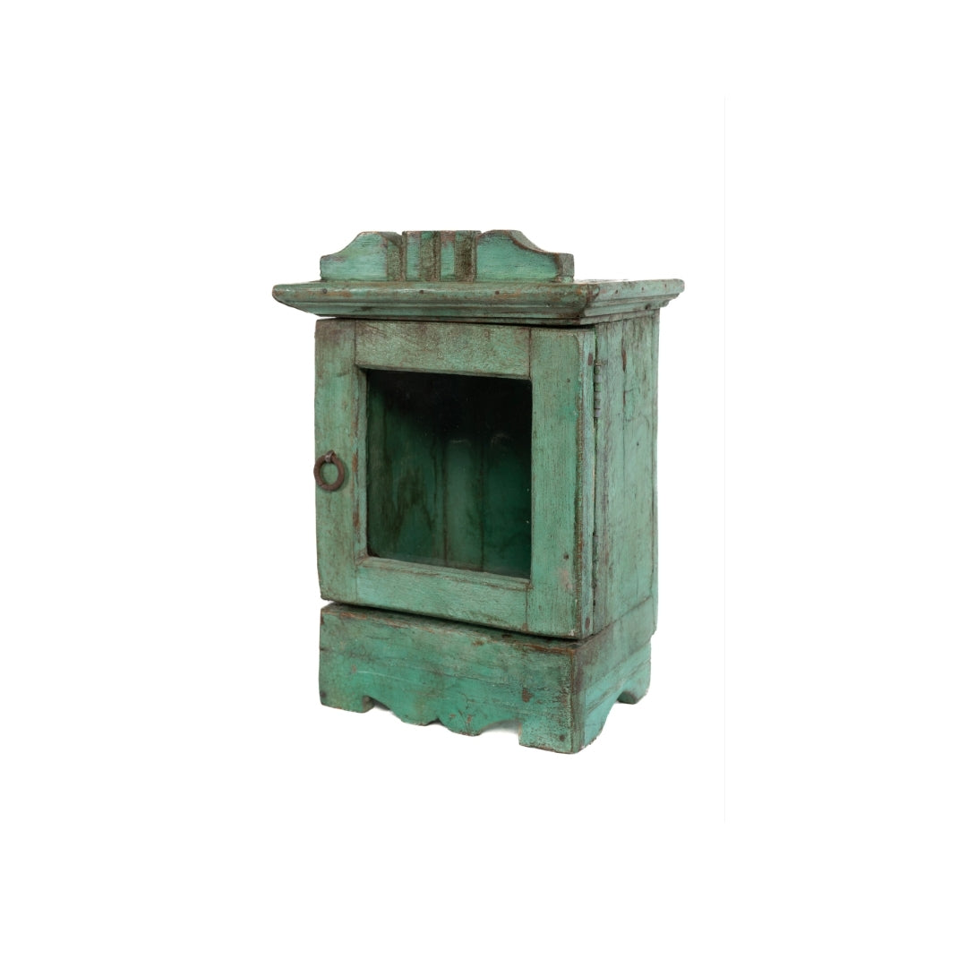 VITRINA PEQUEÑA COLOR MENTA