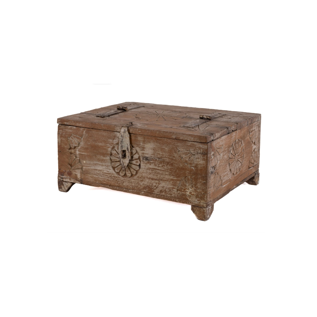 CAJA TALLADA FLORES