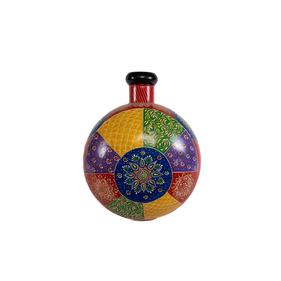 FLORERO METAL PINTADO MAXI