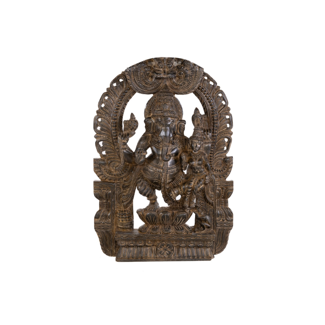 GANESH DE MADERA