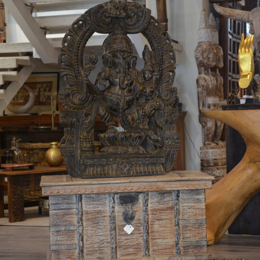 GANESH DE MADERA