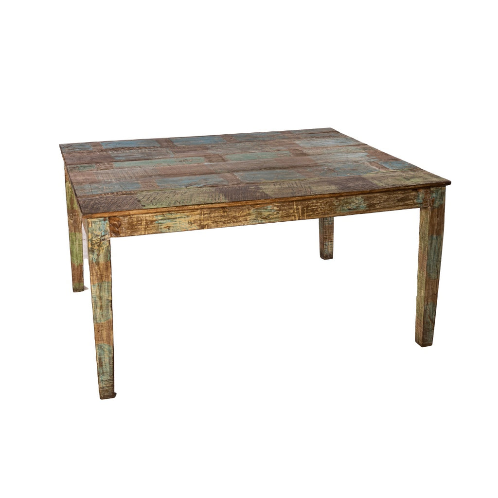 MESA DE MADERA COLORES