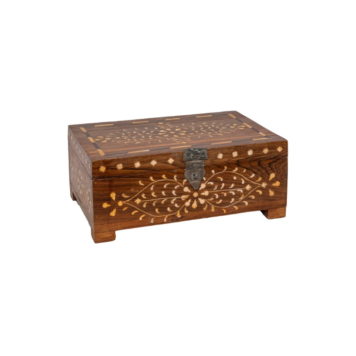 CAJA DE MADERA CON HUESO CHICA