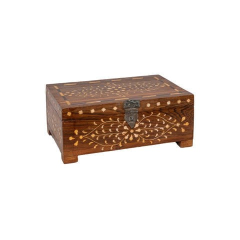 CAJA DE MADERA CON HUESO CHICA