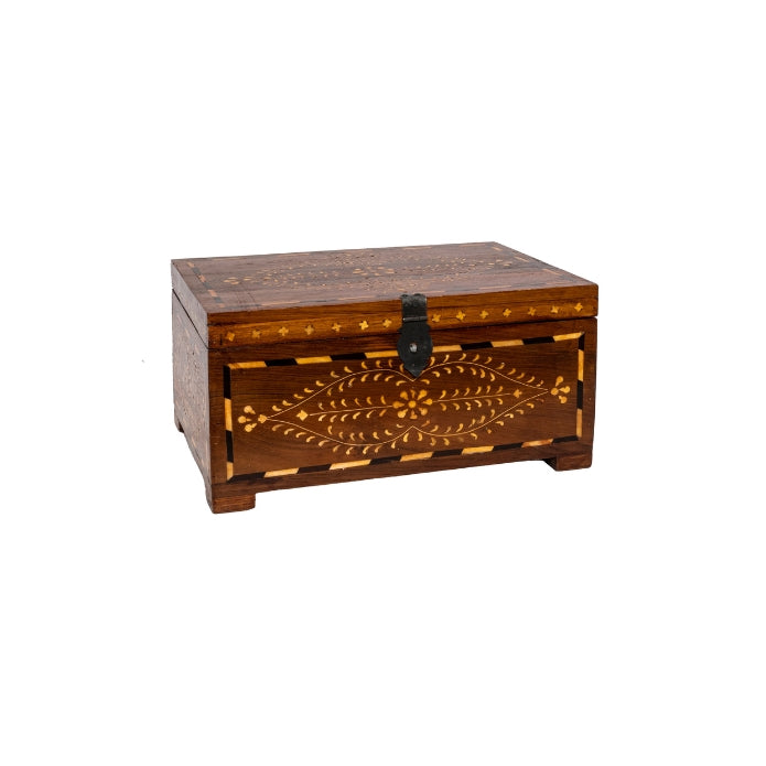 CAJA DE MADERA CON HUESO MEDIANA