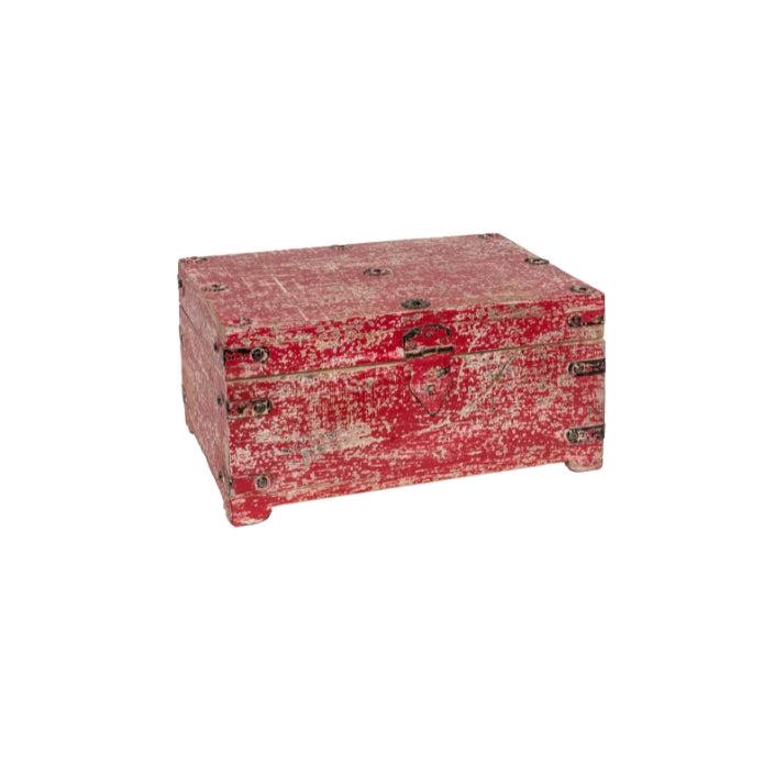 CAJA CON TAPA ROJA MEDIANA