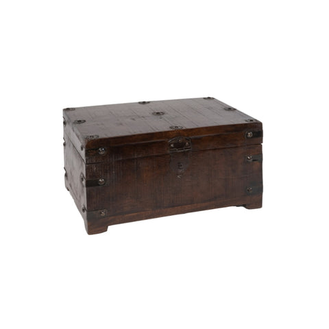 CAJA DE MADERA OBSCURA GRANDE