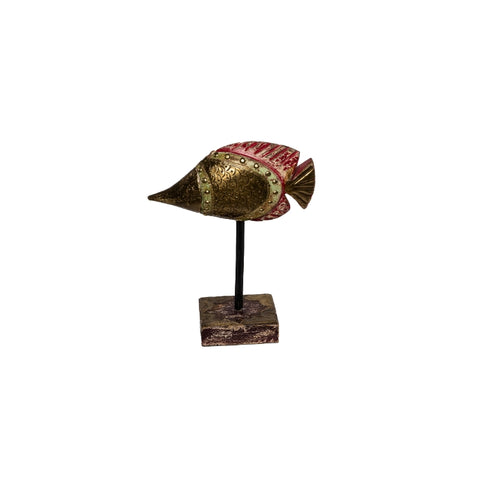 FIGURA PEZ METAL CHICO