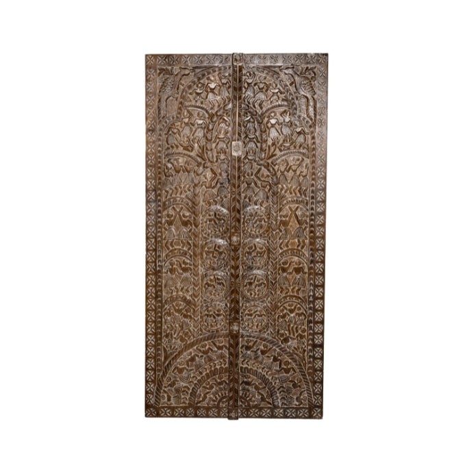RETABLO TALLADO TRIBAL