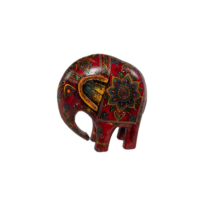 ELEFANTE PINTADO ROJO