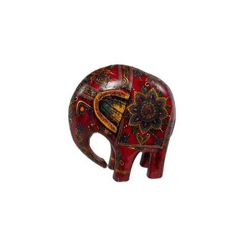 ELEFANTE PINTADO ROJO