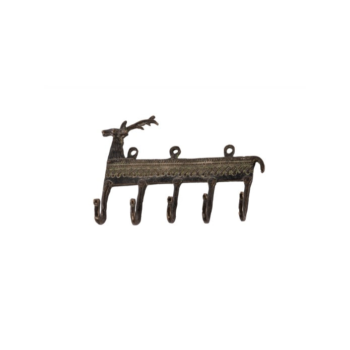 PERCHERO VENADO BRONCE