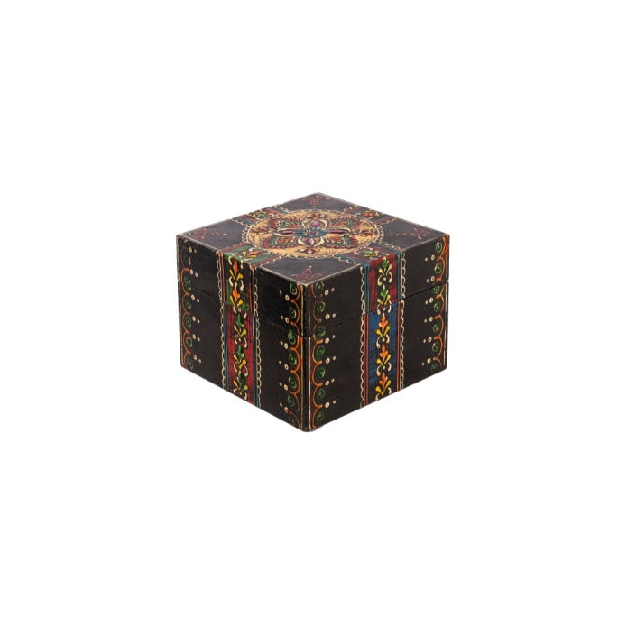CAJA PINTADA CON COLORES