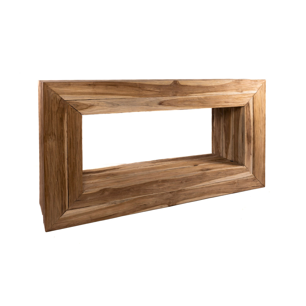 CONSOLA RECTANGULAR DE MADERA
