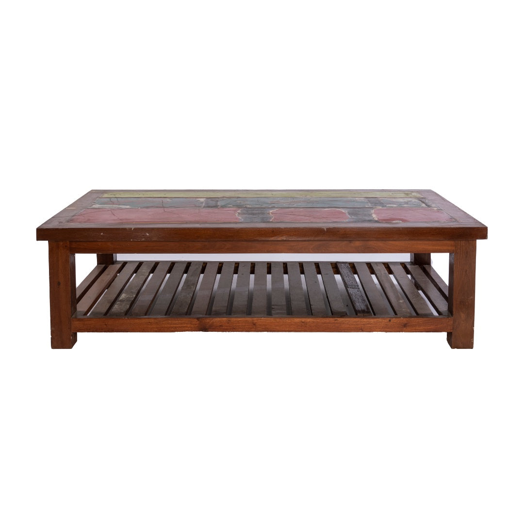 MESA DE CENTRO CON REPISA