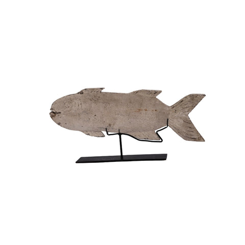 ESCULTURA PEZ MADERA