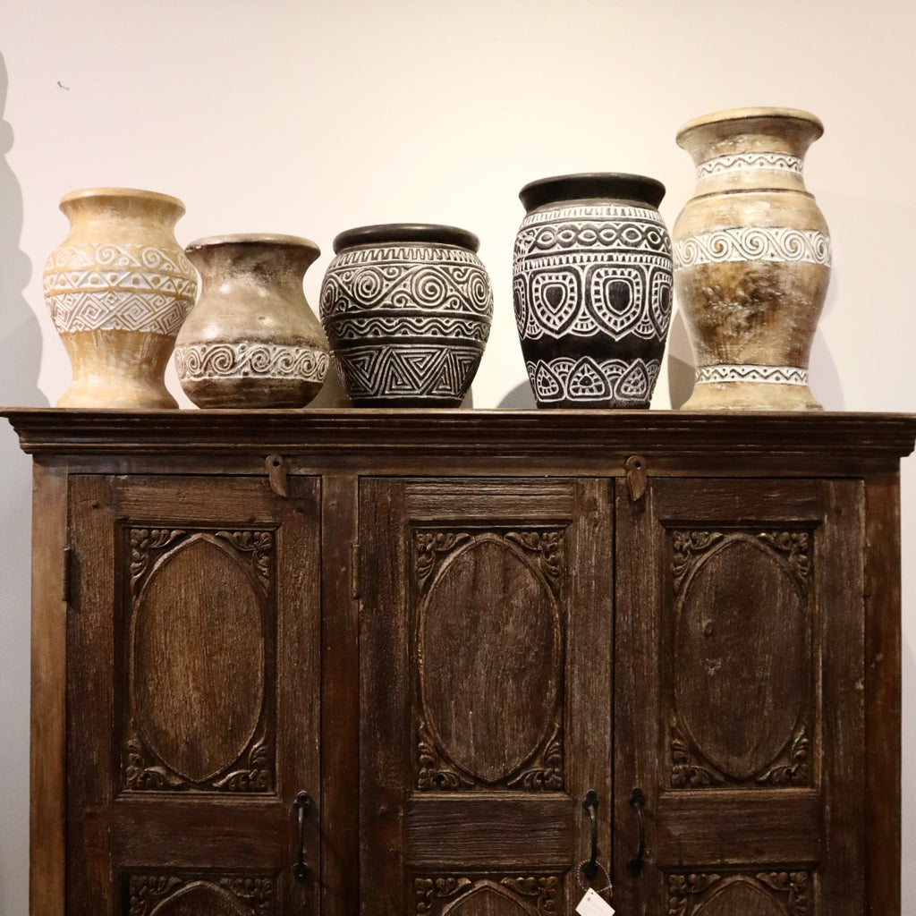 OLLA DE MADERA DE MANGO
