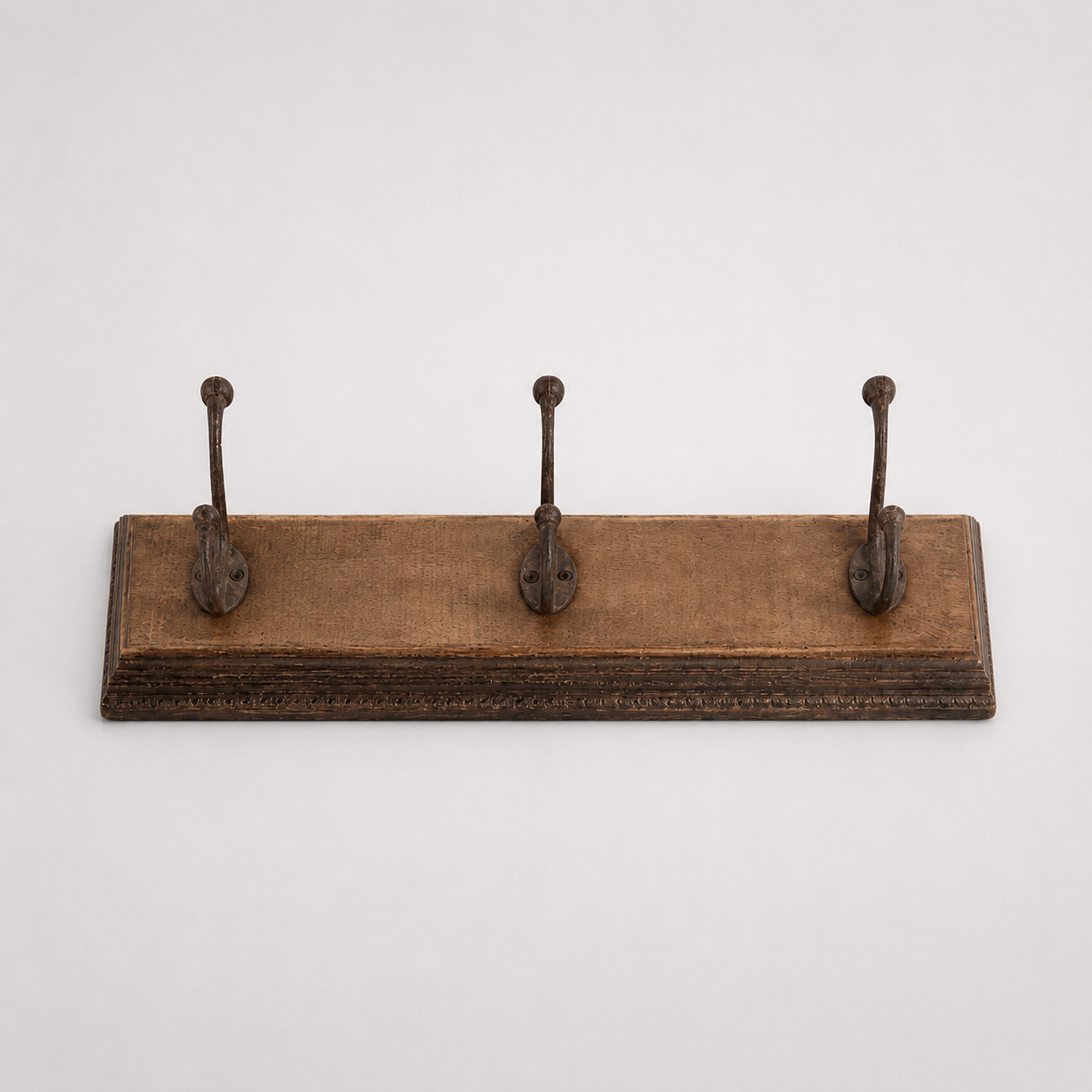 PERCHERO RECTANGULAR DE TECA