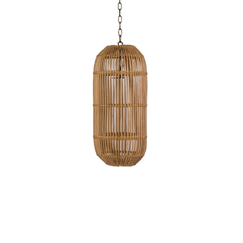 LAMPARA CILINDRO RATTAN