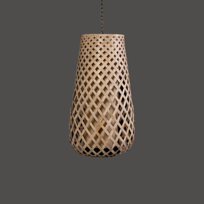 LAMPARA COLGANTE BAMBU MAXI