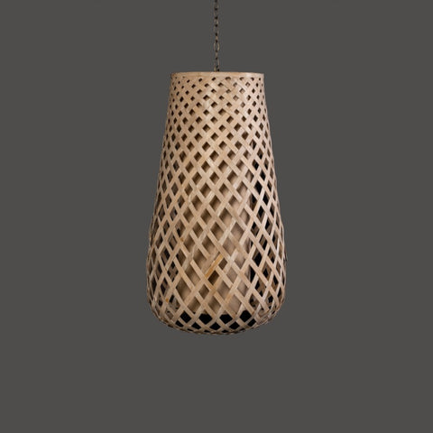 LAMPARA COLGANTE BAMBU MAXI