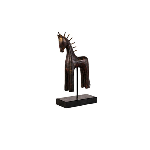 ESCULTURA CABALLO PALITOS