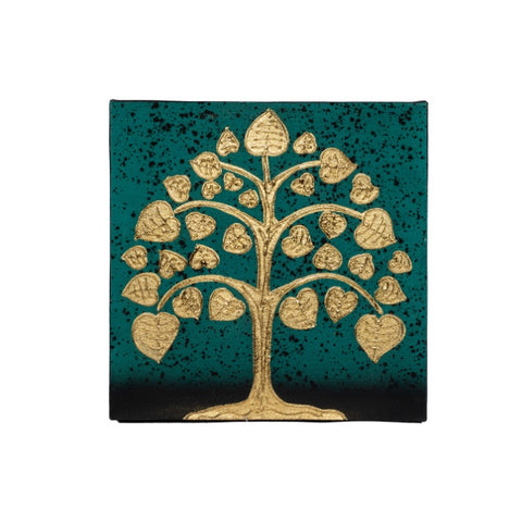 CUADRO ARBOL TUPIDO VERDE