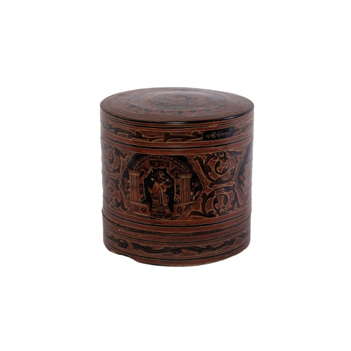 CAJA VIEJA PINTADA
